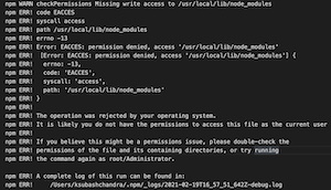 How to fix the "Missing write access" error when using npm | King Subash